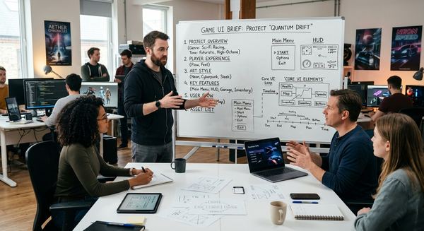 How to brief a game UI designer