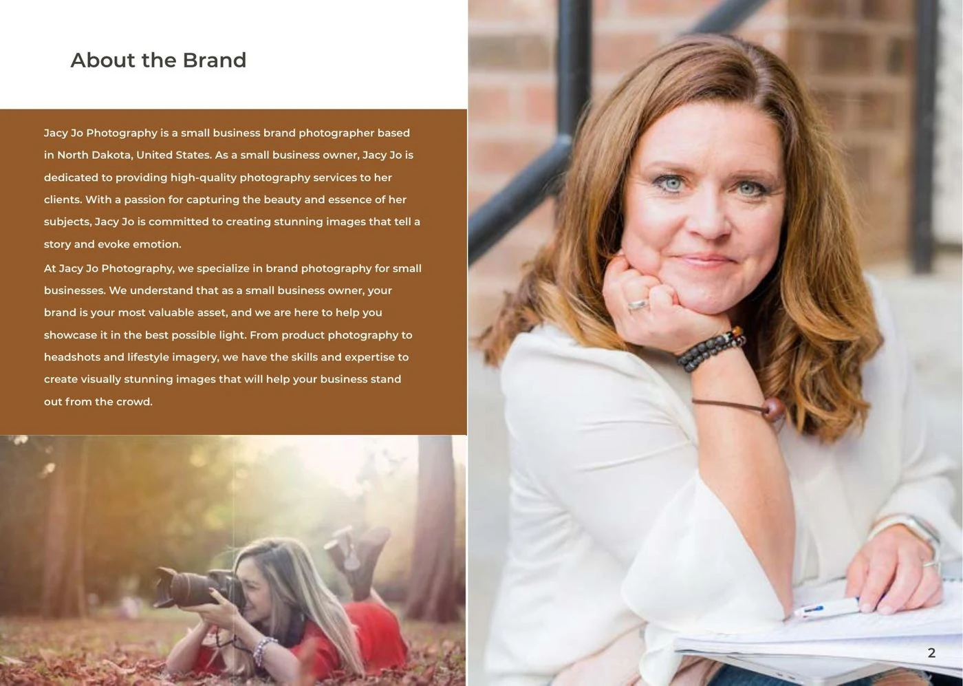 About the brand slide from creative direction deck