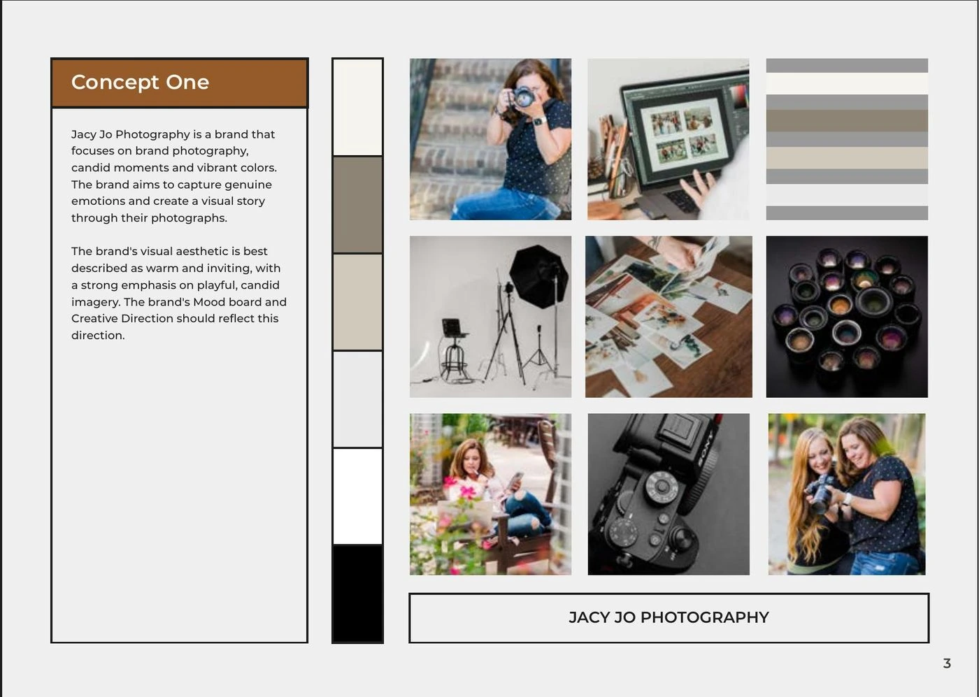 Concept One mood board