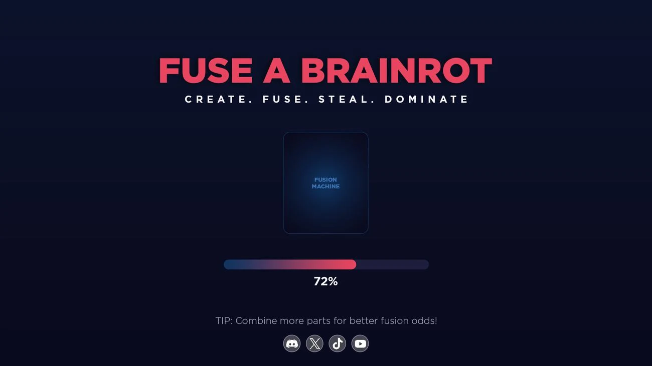Fuse a Brainrot game UI